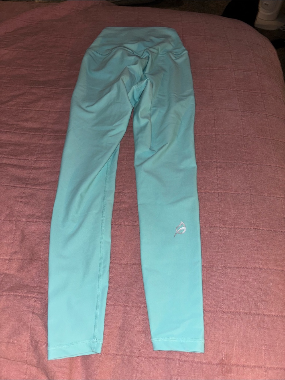 P'tula Aqua/Turquoise Women's Athletic Leggings